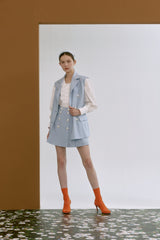 Belted vest 