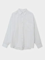 バイオウォッシングクーリングオーバーフィットリネンシャツ / LMN Bio-Washing Cooling Oversized Fit Linen Shirt (5 colors)
