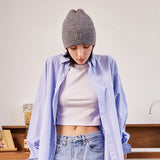 VA 3D スクウェア ビーニー/グレー