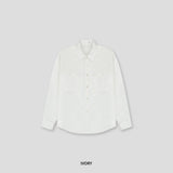 (UNISEX) ツーポケットコットンスタンダードシャツ