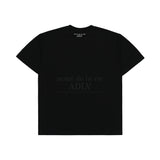 ミニベイビーフェイスパープルダイナソー半袖Tシャツ BLACK