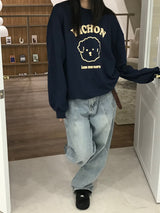 クープレワイドデニムパンツ