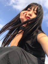 ニュームーンピンタックロングワンピース