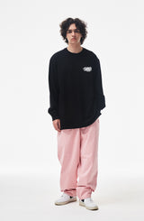 バギーコットンパンツ/MBSRCOPT136 MID90 BAGGY COTTON PANTS PINK
