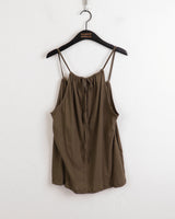 サンクヒッピートゥウェイホルターロングストラップナシ/Sank Hippie Two Way Halter Long Thong Camis