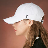 Matte stud over fit ball cap