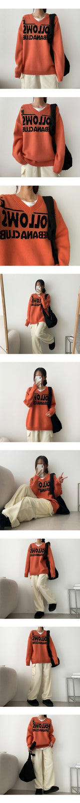 Follow V-knit