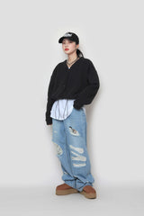 フラッフストリングカーディガン / Fluff String Cardigan