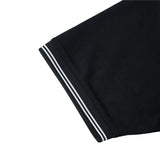 Heart Patch Regular Polo - Black