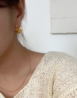 クレープピアス / crepe earring