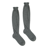 FRILL SEE-THROUGH KNEE SOCKS