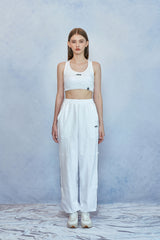 HIDE Cutting Sweat Pants (White) (6570988535926)