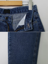 Winter Denim Straight Pants