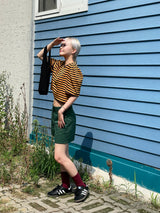 Garni puff stripe T