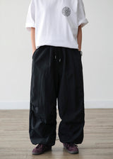  LEO WIDE NYLON PANTS 