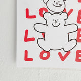 POSTCARD_LOVE LOVE LOVE (6609837228150)