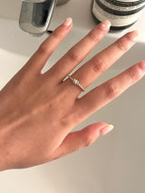 (silver925) Peanut open ring