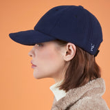 Soft Over Fit Fleece Ball Cap Navy