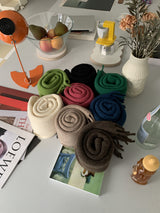 ASCLO Wool Boucle Mini Muffler (9color)
