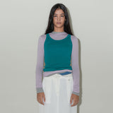 リネンサマー長袖トップ / LINEN SUMMER LONG SLEEVE TOP (WHITE,GRAY,BEIGE,CHARCOAL,LILAC)
