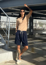 コードュロイハーフパンツ