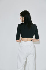 リークロップTシャツ / (9045) Le3 Crop Tee