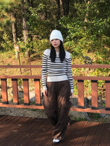 ジュジュべワイドパンツ