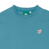 ホワイトマックボ長袖Tシャツ (T21112S) - B.GREEN
