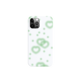 lollipop heart hard case-green