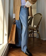 Mas side slit denim (6683476099190)