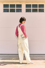 KIRSH X MISAKI KAWAI  アートワーク ストライプ T シャツ