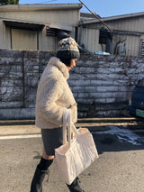 エンボスキルティングバッグ
