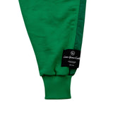 [UNISEX] Fleece-Back Cotton-Jersey and Padded Shell Zip-Up Sweatshirt (Green) (6656649298038)