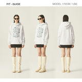 ガーデンパーティードローイングオーバーフィットフード / GARDEN PARTY DRAWING OVERFIT HOODIE - 6COLOR