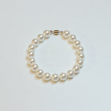 8mm パールブレスレット / 8mm pearl bracelet (L size)
