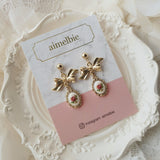 [IU Earring] Mary Earring - Vintage Rose Version