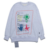 ４センススウェットシャツ/DAMP '4 SENSE' SWEAT SHIRT_MELANGE GRAY
