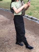 Grow string cargo skirt