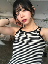 Amour stripe sleeveless