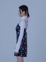 パイピングタートルネックTシャツ