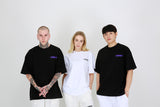 SEOUL CITY TSHIRTS (BLACK/PURPLE LOGO) (6699084087414)
