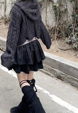 トッポギフードカーディガン / Tteokbokki hooded cardigan