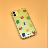 ari pattern jellycase (iphone case) (6638905426038)
