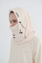 ダブルストリングフードウォーマー / BSR2223FWHW004 BSRBT DOUBLE STRING HOODWARMER CREAM BEIGE