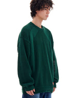 939パネルメッシュニット/939 PANELED MESH KNIT (GREEN)