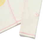 ビッグチェリークロップラッシュガード / BIG CHERRY CROP RASHGUARD [IVORY]