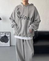 プリントオーバーフーディ / HOOD Printed Over Hoodie (3 colors)