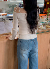Light Washed Bootcut Denim Pants