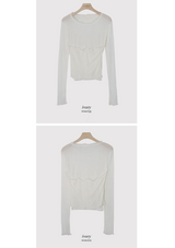FCスプリングフリルレイヤードTシャツ(4color)