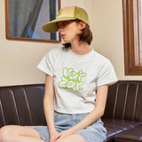グラフィティクロップ半袖Tシャツ